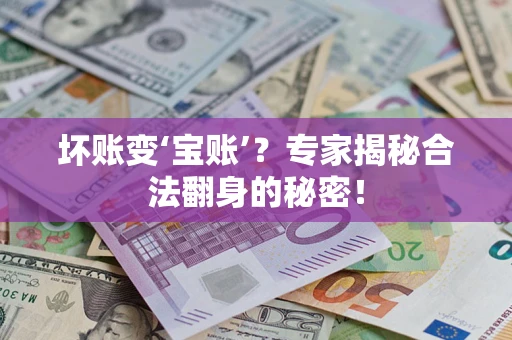 北京坏账变‘宝账’？专家揭秘合法翻身的秘密！