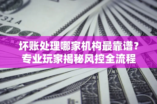 北京坏账处理哪家机构最靠谱？专业玩家揭秘风控全流程