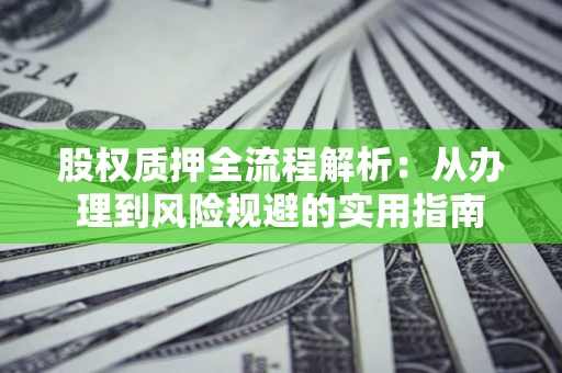 北京股权质押全流程解析：从办理到风险规避的实用指南
