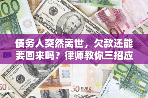 北京债务人突然离世，欠款还能要回来吗？律师教你三招应对