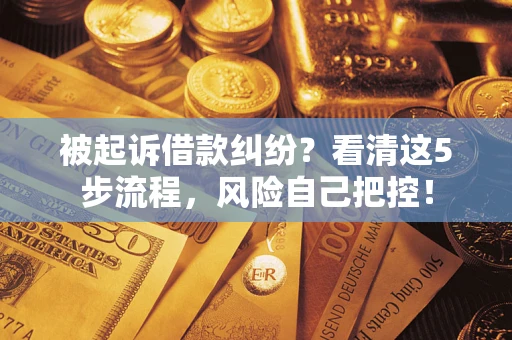 北京被起诉借款纠纷？看清这5步流程，风险自己把控！