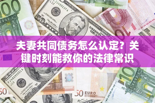 北京夫妻共同债务怎么认定？关键时刻能救你的法律常识